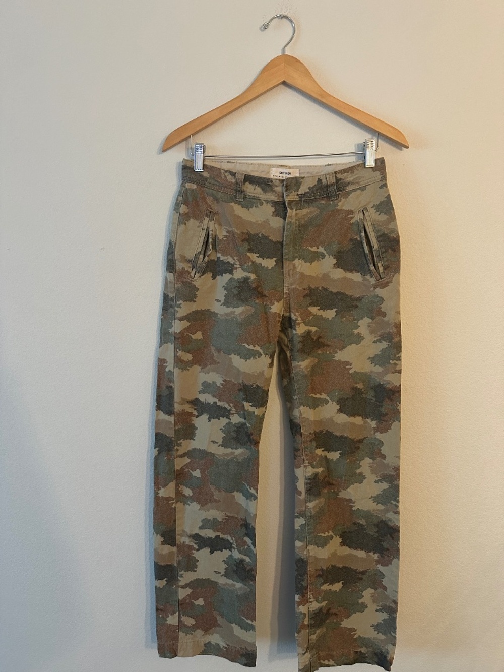 Cotton On Camo 100% Cotton Utility Pants Women’s US 4 AU 8